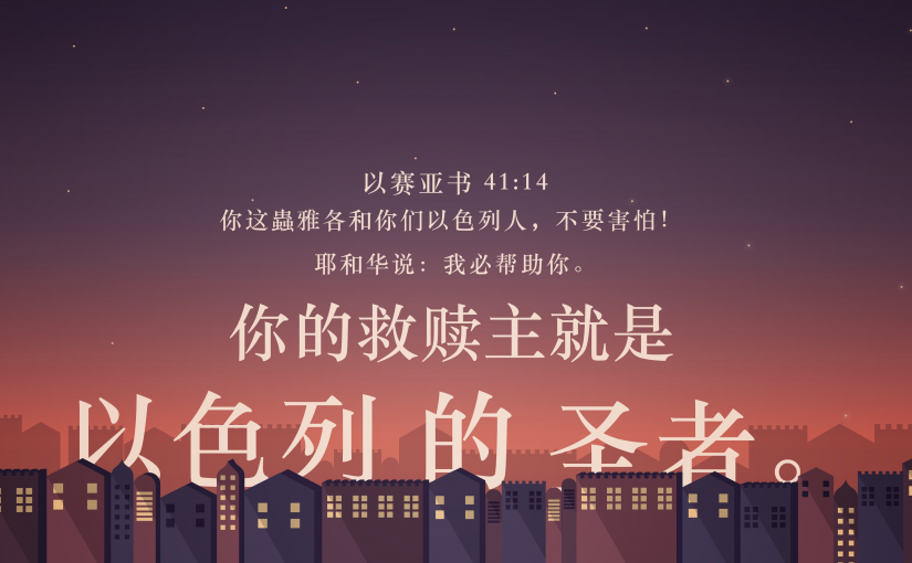 以赛亚书41:14